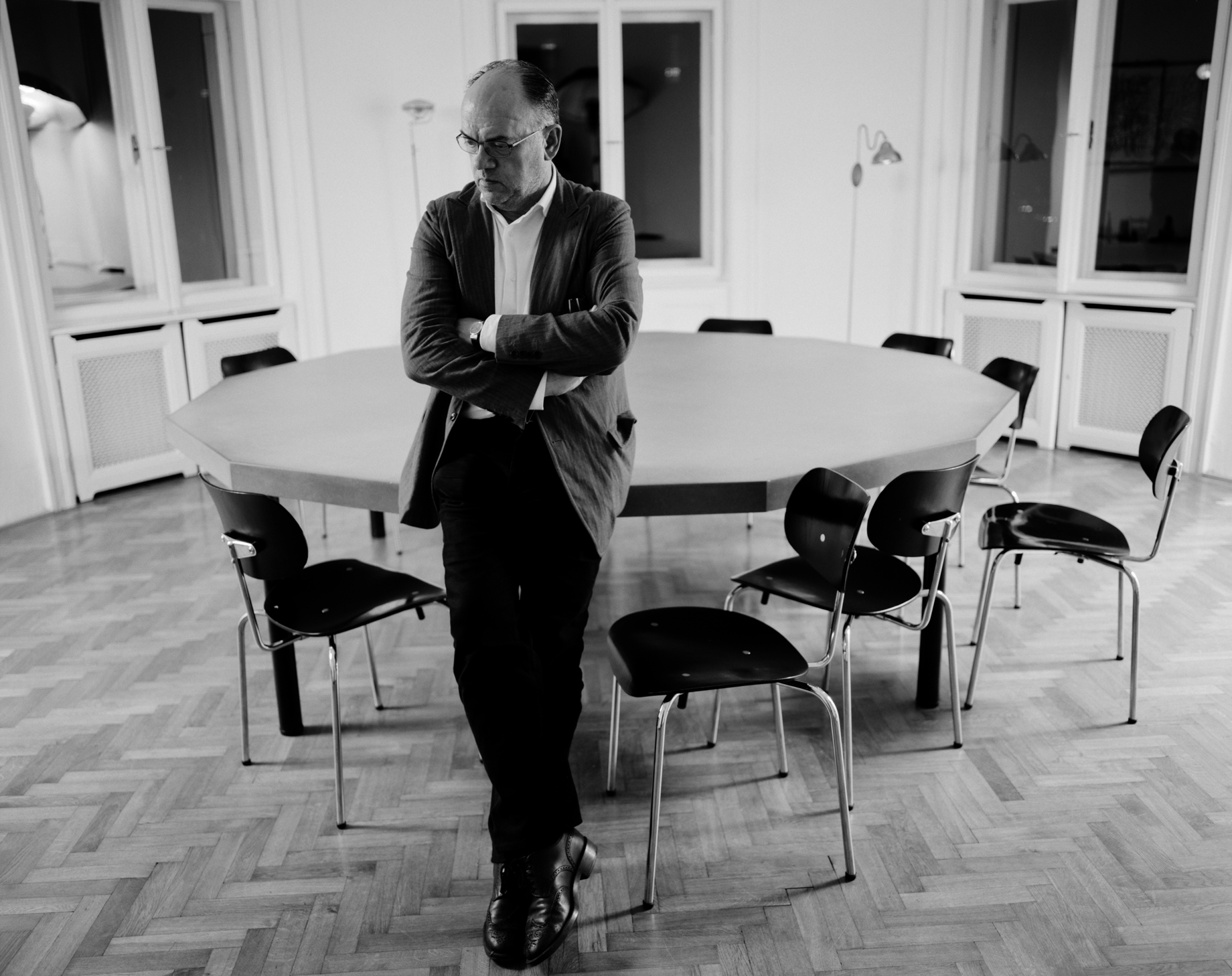 Adolf Krischanitz, Architekt, Designer, Publizist, Ausstellungsmacher und Universitätslehrer. © Elfie Semotan